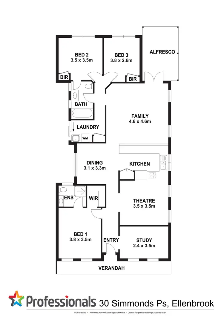 Floorplan of Homely house listing, 30 Simmonds Pass, Ellenbrook WA 6069