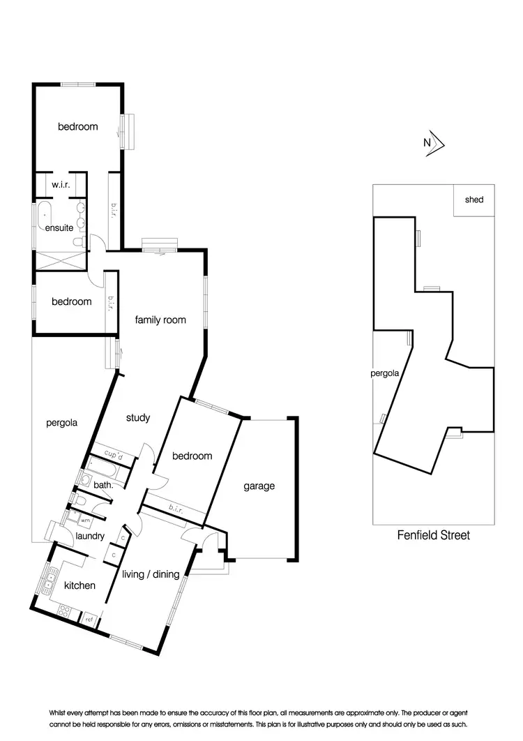 Floorplan of Homely house listing, 19 Fenfield Street, Altona VIC 3018
