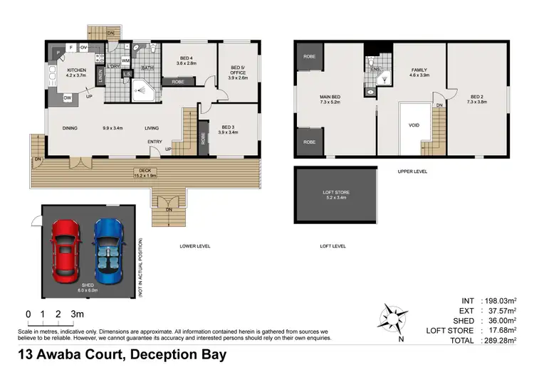 Floorplan of Homely house listing, 13 Awaba Court, Deception Bay QLD 4508