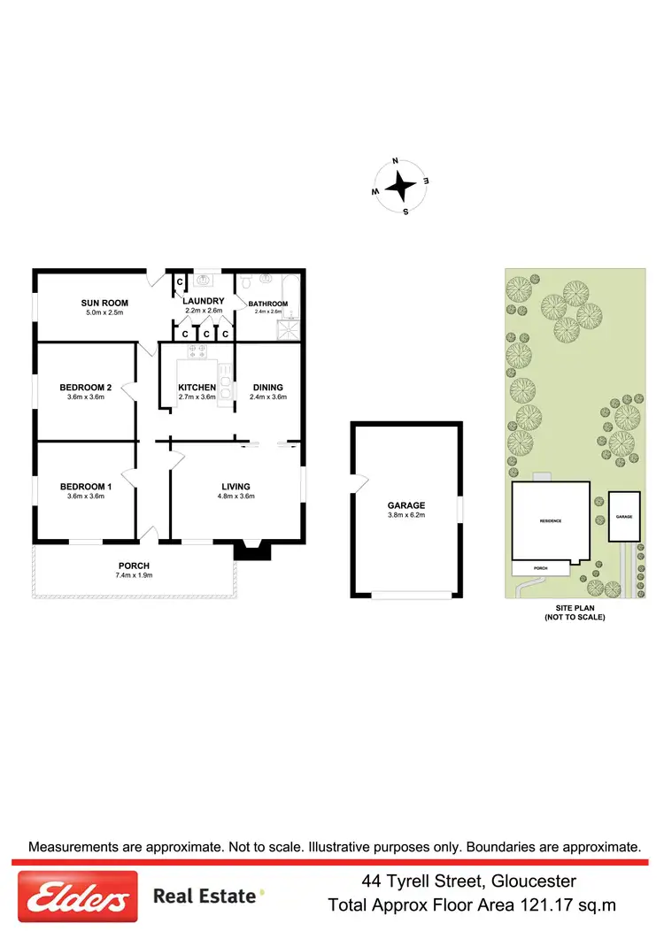 Floorplan of Homely house listing, 44 Tyrell Street, Gloucester NSW 2422