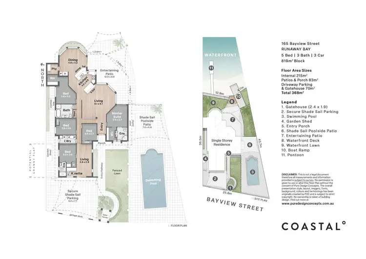 Floorplan of Homely house listing, 165 Bayview Street, Runaway Bay QLD 4216