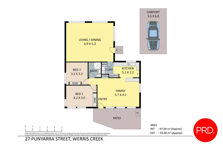 Floorplan of Homely house listing, 27 Punyarra Street, Werris Creek NSW 2341