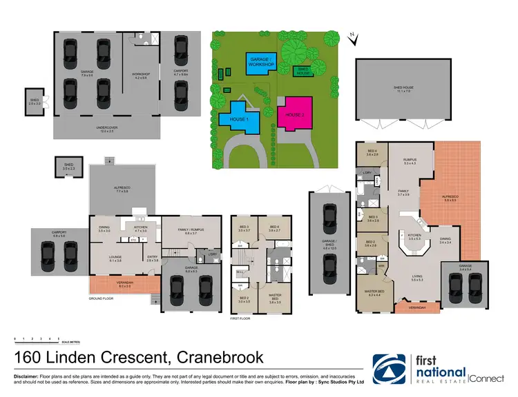 Floorplan of Homely house listing, 160 Linden Cres, Cranebrook NSW 2749