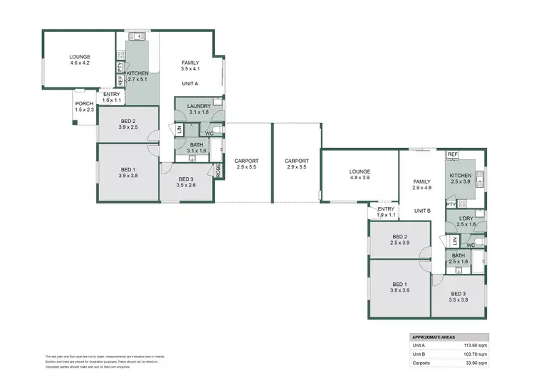 Floorplan of Homely house listing, 2b Sandalwood Parade, Halls Head WA 6210