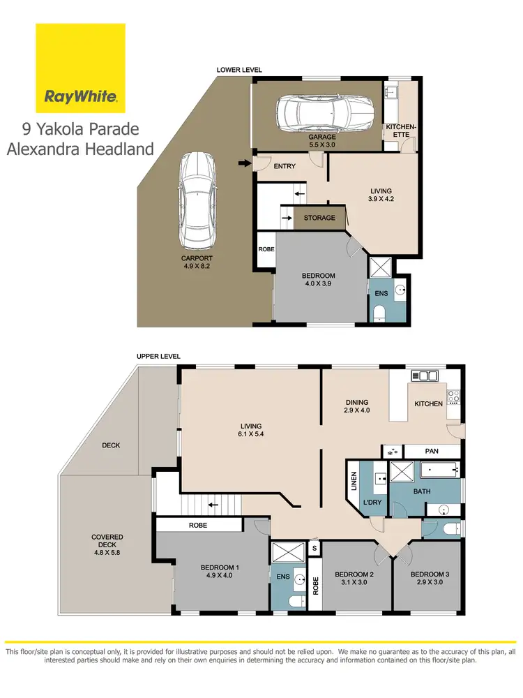 Floorplan of Homely house listing, 9 Yakola Parade, Alexandra Headland QLD 4572