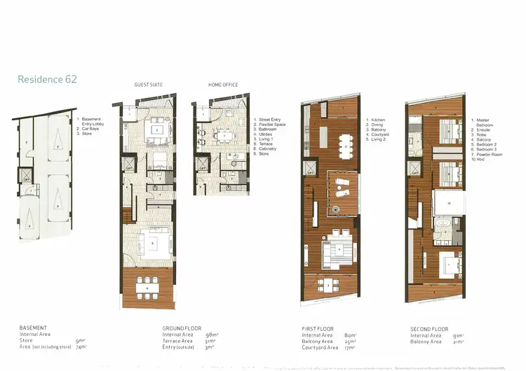 Floorplan of Homely house listing, 62/1 Freeman Loop, North Fremantle WA 6159