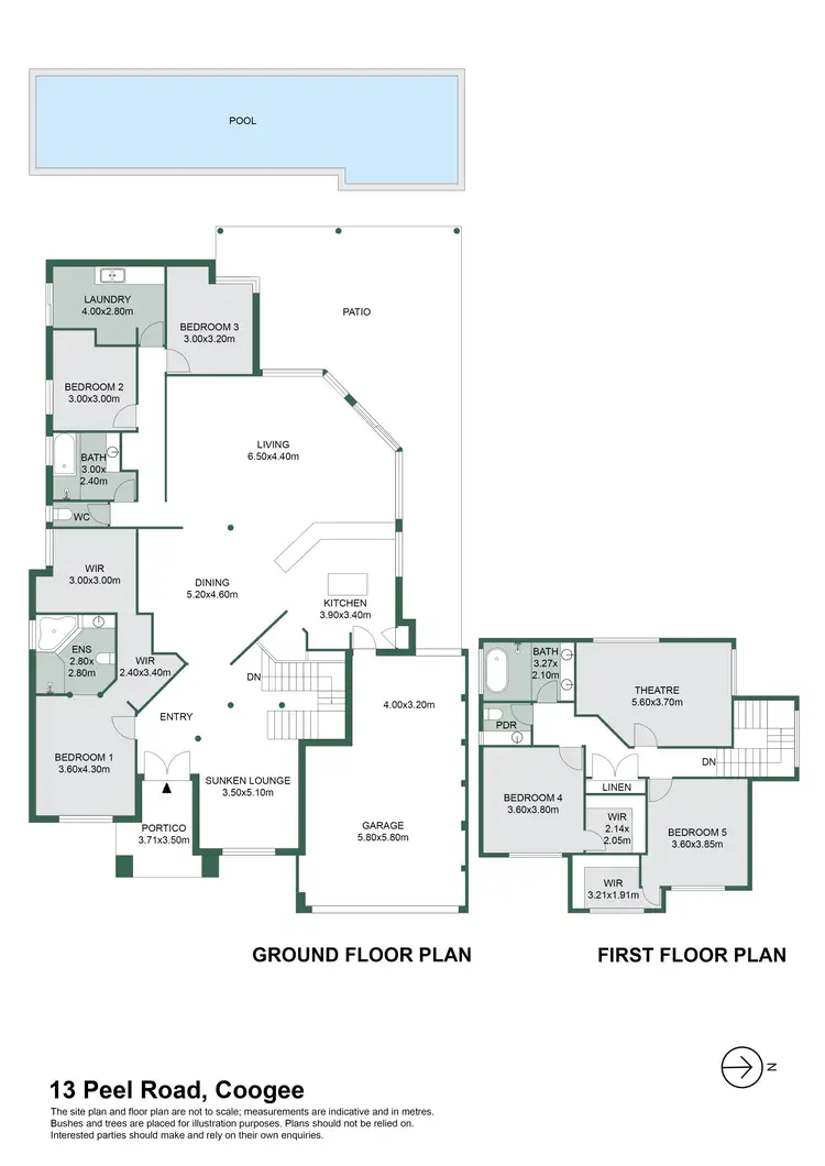 Floorplan of Homely house listing, 13 Peel Road, Coogee WA 6166