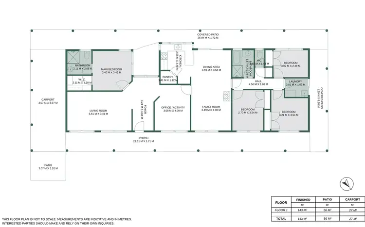 Floorplan of Homely house listing, 193 Kookaburra Way, Vasse WA 6280