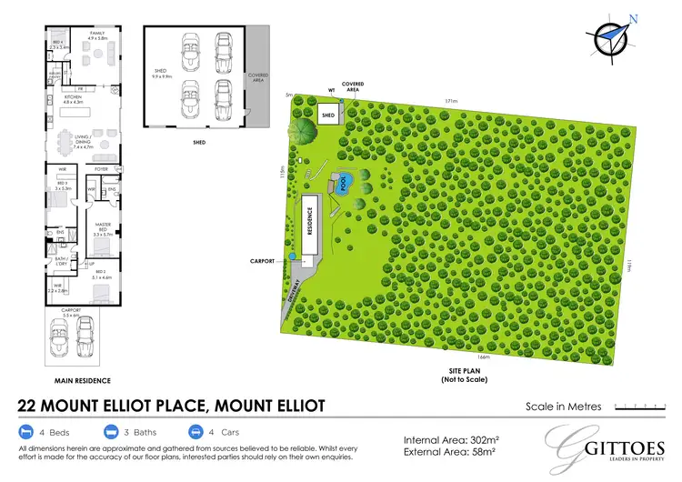 Floorplan of Homely rural property listing, 22 Mount Elliot Place, Mount Elliot NSW 2250