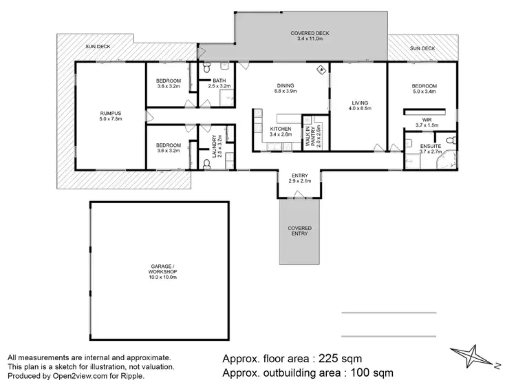 Floorplan of Homely house listing, 11 Dodges Hill Road, Dodges Ferry TAS 7173