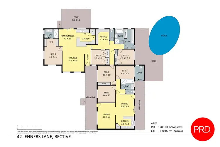 Floorplan of Homely rural property listing, 42 Jenners Lane, Tamworth NSW 2340