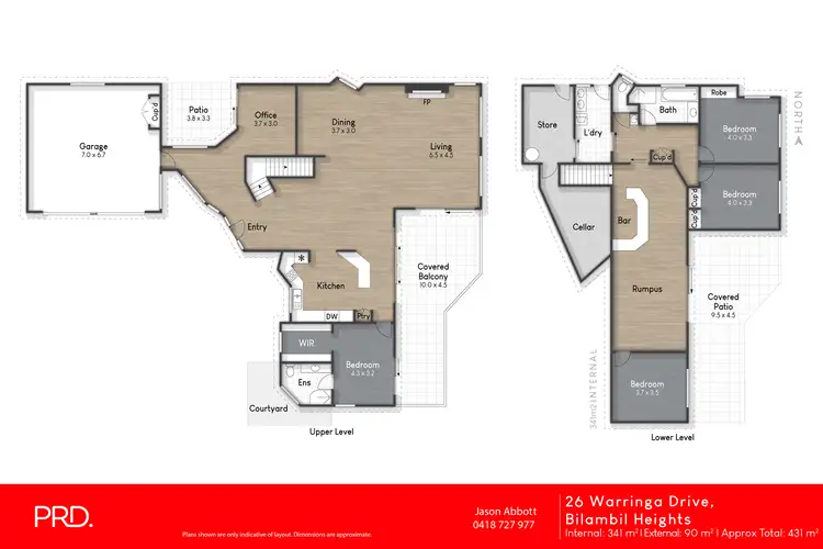 Floorplan of Homely house listing, 26 Warringa Drive, Bilambil Heights NSW 2486