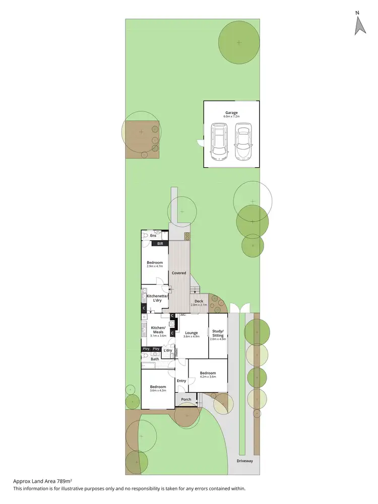 Floorplan of Homely house listing, 24 Roxby Street, Manifold Heights VIC 3218