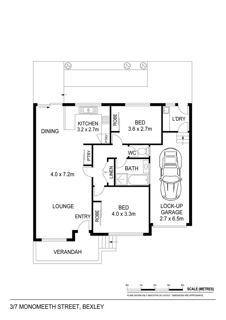 Floorplan of Homely villa listing, 3/7 Monomeeth Street, Bexley NSW 2207