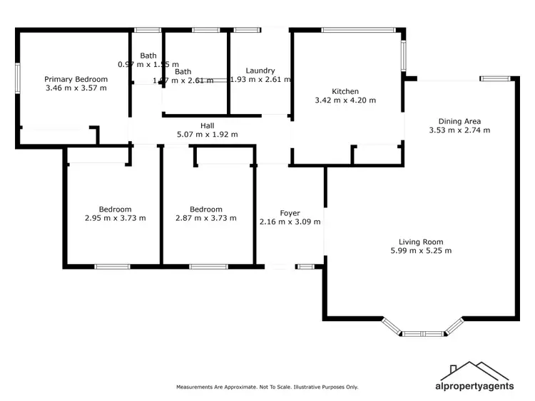 Floorplan of Homely house listing, 3 Cook Street, Horsham VIC 3400