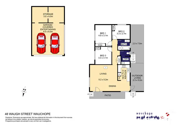Floorplan of Homely house listing, 48 Waugh Street, Wauchope NSW 2446