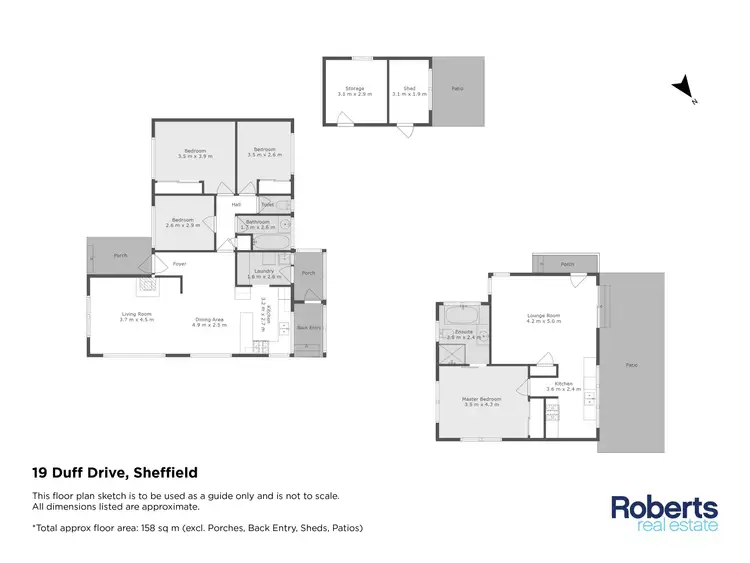 Floorplan of Homely house listing, 19 Duff Drive, Sheffield TAS 7306