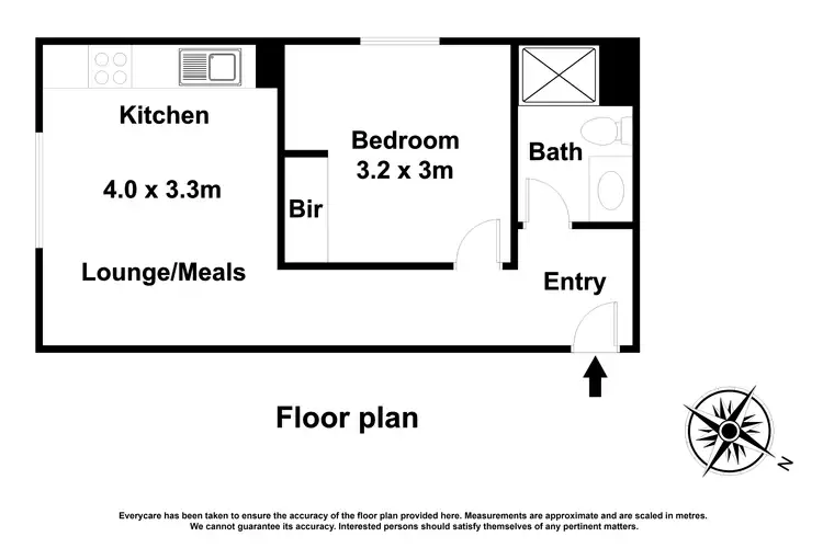 Floorplan of Homely apartment listing, 501/112 A'Beckett Street, Melbourne VIC 3000