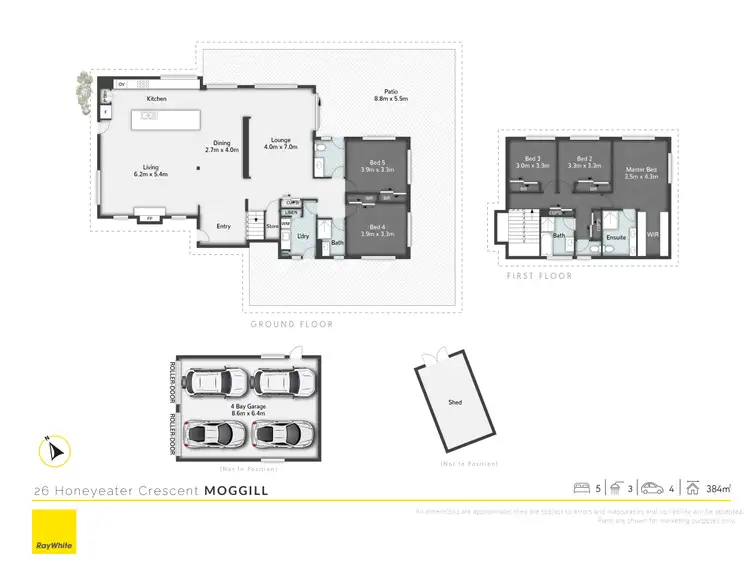 Floorplan of Homely house listing, 26 Honeyeater Crescent, Moggill QLD 4070