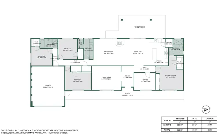 Floorplan of Homely house listing, 17 Goshawk Way, Vasse WA 6280