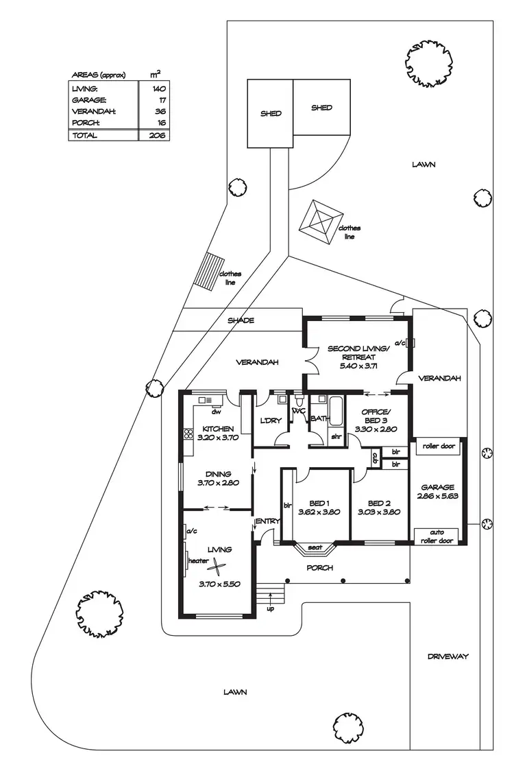 Floorplan of Homely house listing, 22 Sassafras Drive, Highbury SA 5089