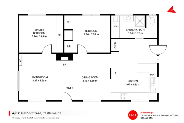 Floorplan of Homely house listing, 4/8 Gaulton Street, Castlemaine VIC 3450