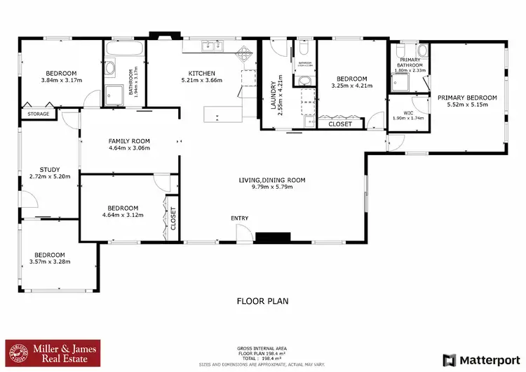 Floorplan of Homely rural property listing, 92 Goldfields Way, Temora NSW 2666