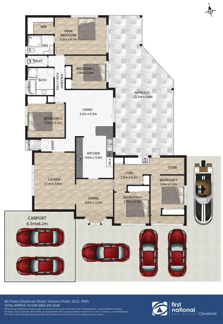 Floorplan of Homely house listing, 80 Point O'Halloran Road, Victoria Point QLD 4165