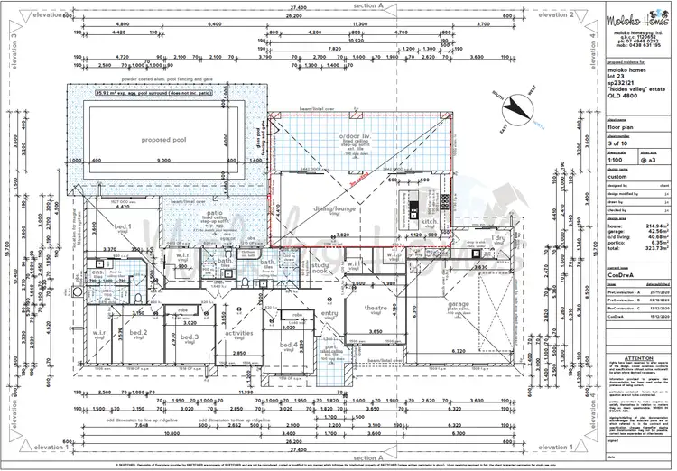 Floorplan of Homely house listing, Lot 123 Bushranger Drive, Preston QLD 4800