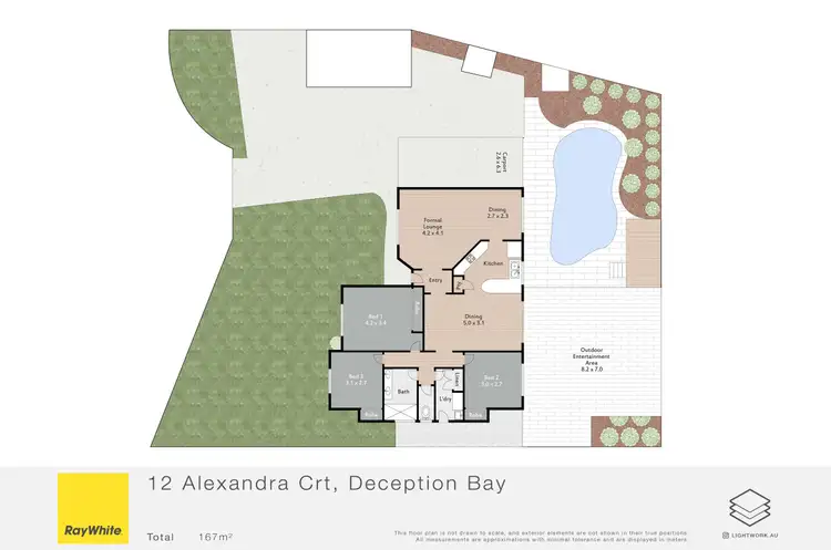 Floorplan of Homely house listing, 12 Alexandra Court, Deception Bay QLD 4508
