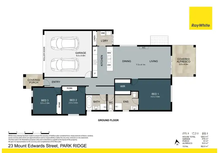 Floorplan of Homely house listing, 23 Mount Edwards Street, Park Ridge QLD 4125