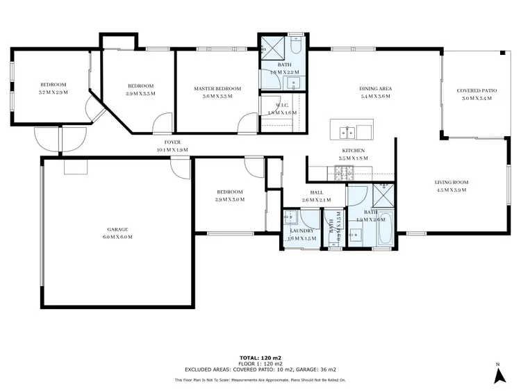 Floorplan of Homely house listing, 47 Jinibara Crescent, Narangba QLD 4504