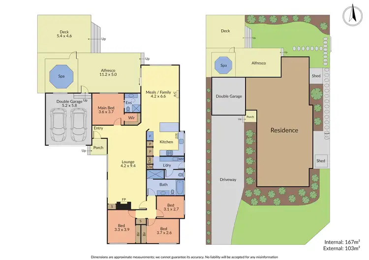 Floorplan of Homely house listing, 14 Rowland Court, Ferntree Gully VIC 3156