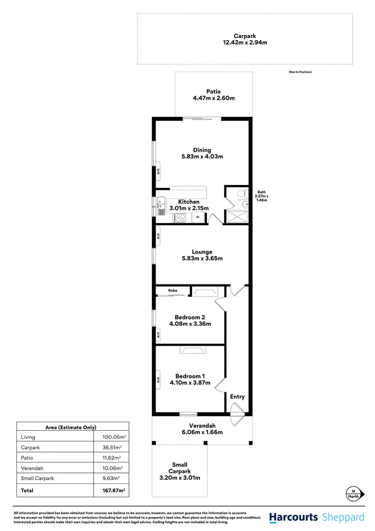 Floorplan of Homely house listing, 22 Jaffrey Street, Parkside SA 5063