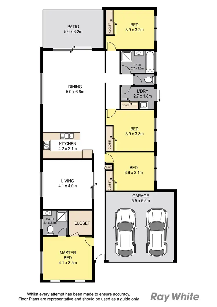 Floorplan of Homely house listing, 17 Brockman Drive, Upper Kedron QLD 4055