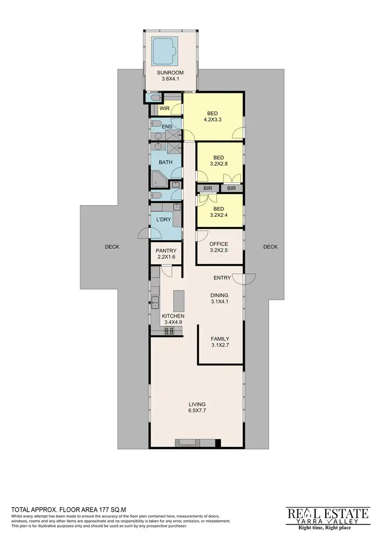 Floorplan of Homely house listing, 98-102 Charles Road, Lilydale VIC 3140