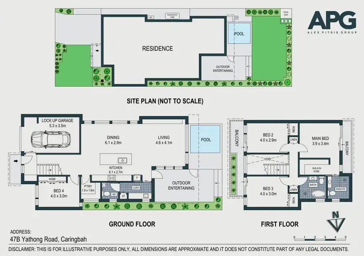 Floorplan of Homely house listing, 47b Yathong Road, Caringbah NSW 2229