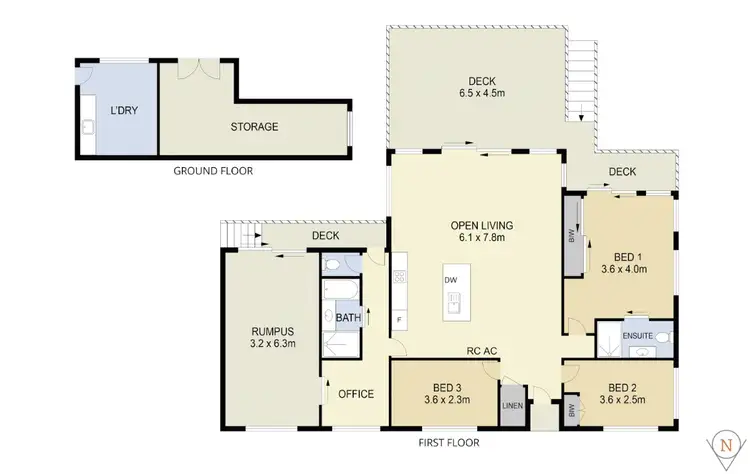 Floorplan of Homely house listing, 3 Raleigh Crescent, Tuross Head NSW 2537
