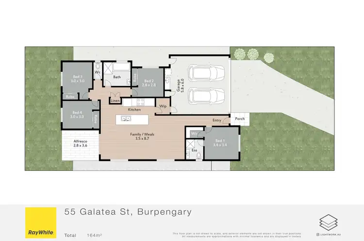 Floorplan of Homely other listing, 55 Galatea Street, Burpengary QLD 4505