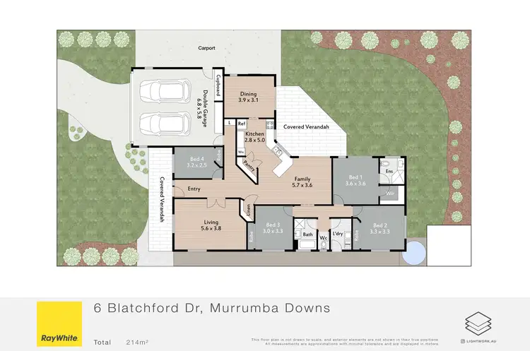 Floorplan of Homely house listing, 6 Blatchford Drive, Murrumba Downs QLD 4503