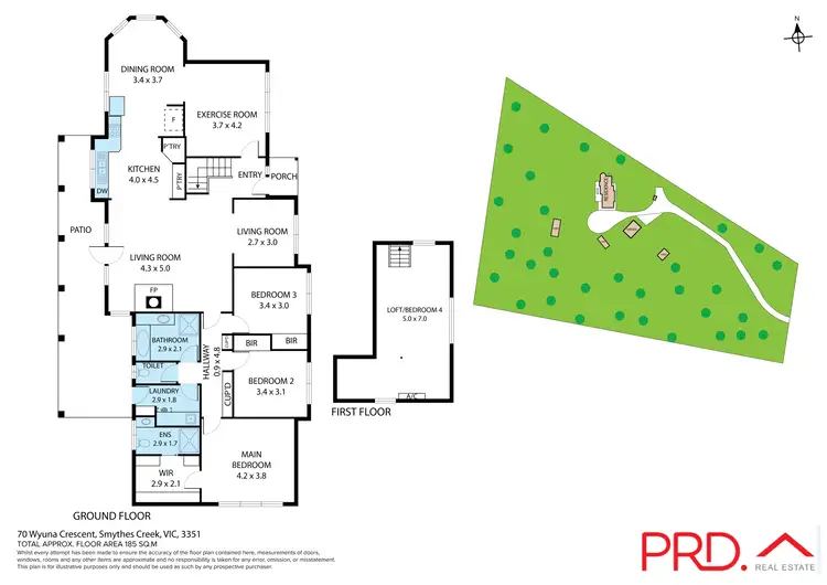 Floorplan of Homely house listing, 70 Wyuna Crescent, Smythes Creek VIC 3351