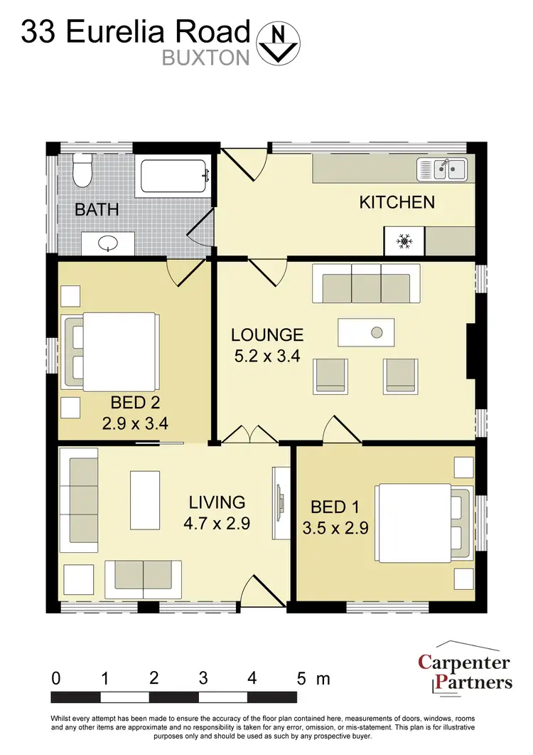 Floorplan of Homely house listing, 33 Eurelia Road, Buxton NSW 2571