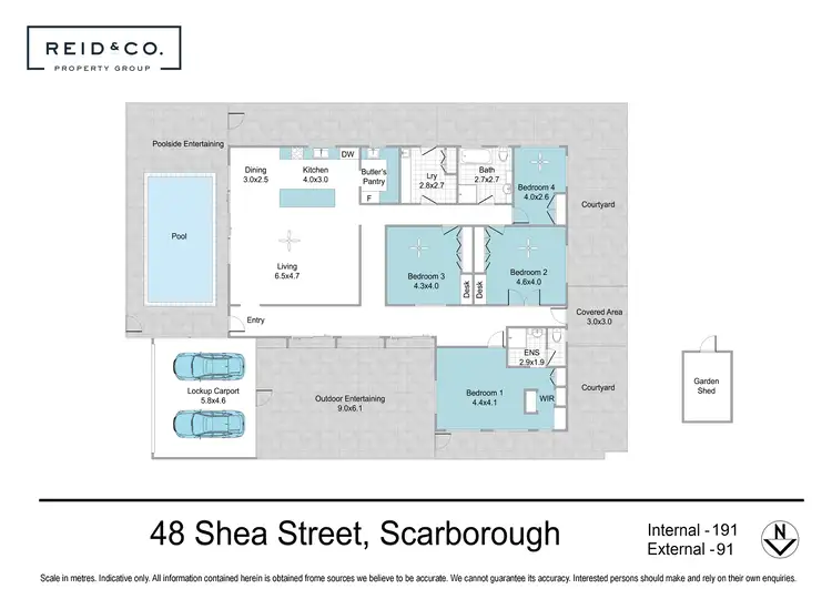 Floorplan of Homely house listing, 48 Shea Street, Scarborough QLD 4020
