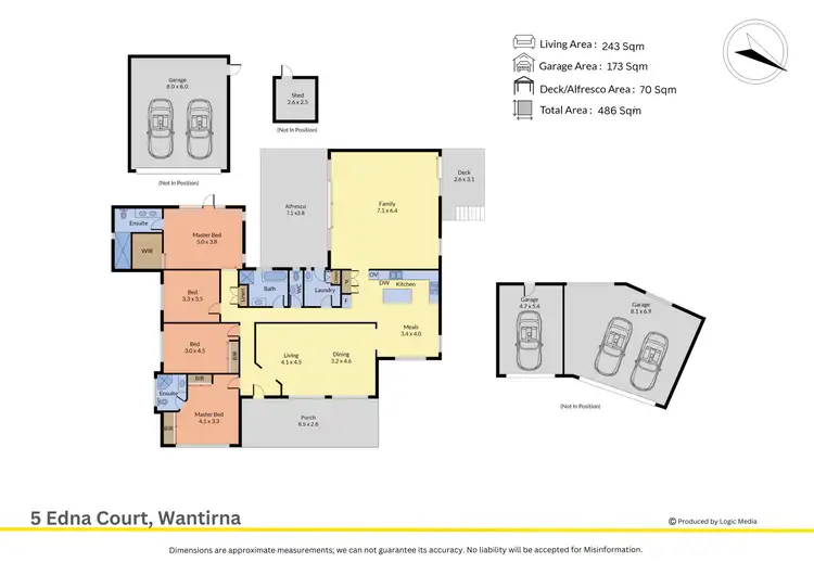 Floorplan of Homely house listing, 5 Edna Court, Wantirna VIC 3152