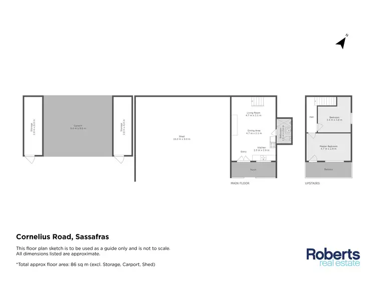 Floorplan of Homely rural property listing, Lot 1 Cornelius Road, Sassafras TAS 7307