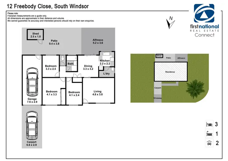 Floorplan of Homely house listing, 12 Freebody Close, South Windsor NSW 2756