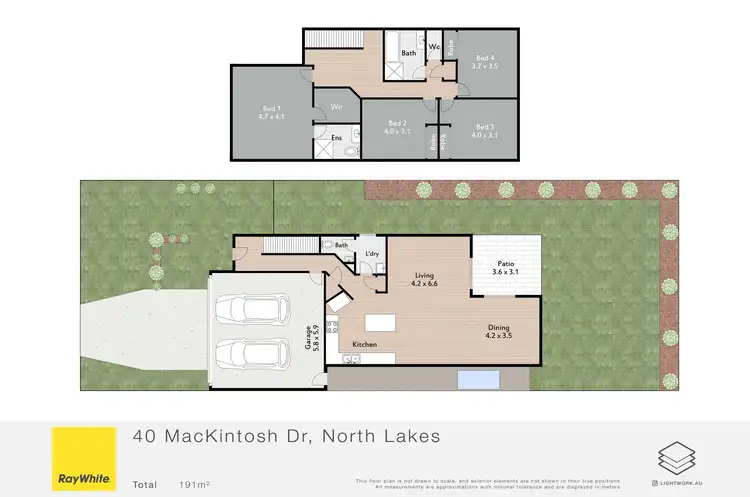 Floorplan of Homely house listing, 40 Mackintosh Drive, North Lakes QLD 4509
