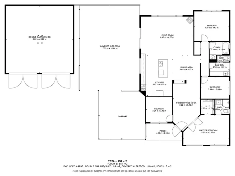 Floorplan of Homely house listing, 9 Thaxted Place, Swan View WA 6056