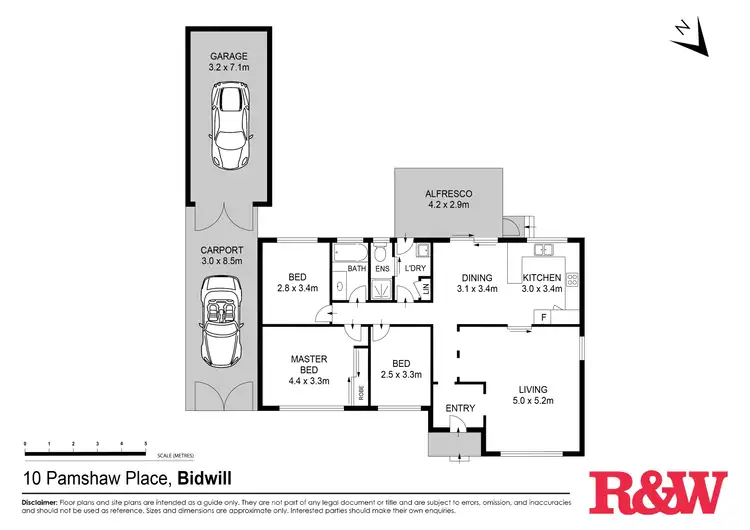 Floorplan of Homely house listing, 10 Pamshaw Place, Bidwill NSW 2770