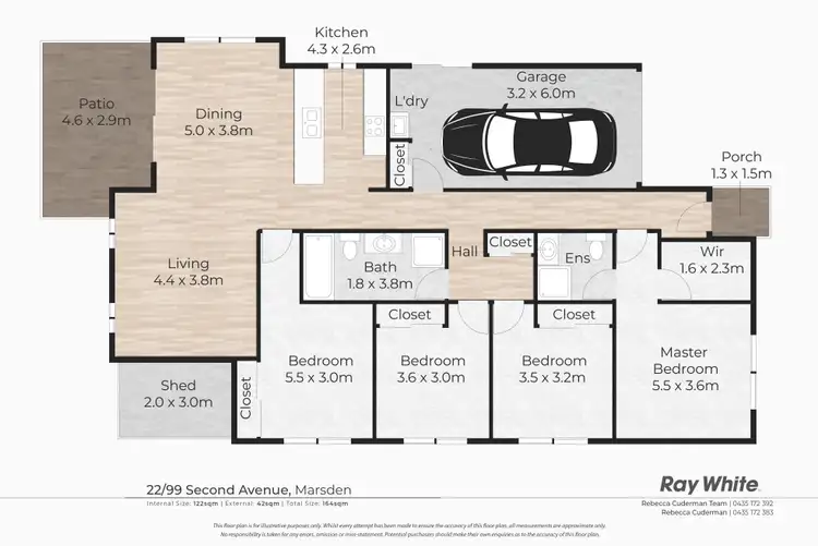 Floorplan of Homely house listing, 22/99 Second Avenue, Marsden QLD 4132